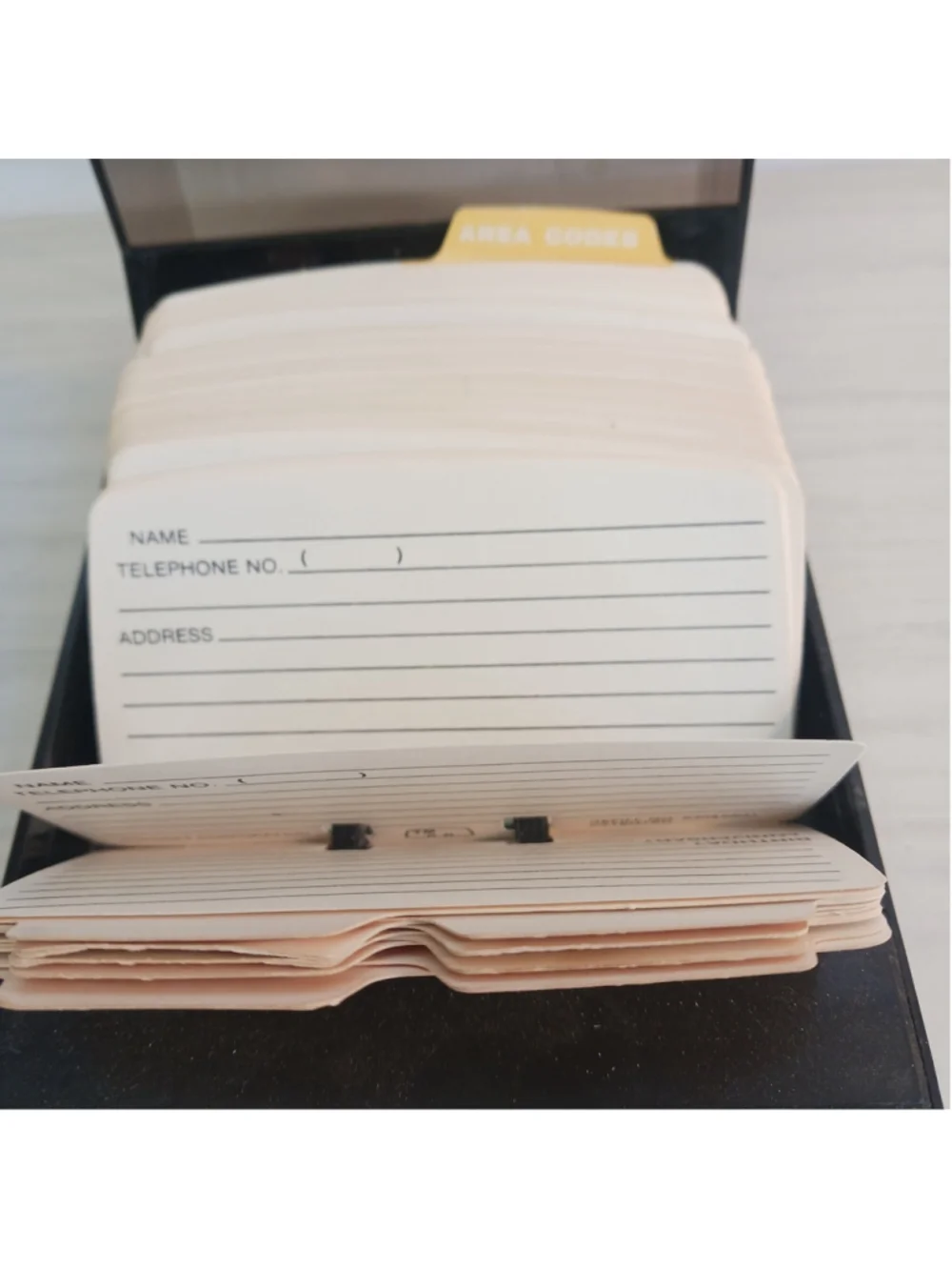 Rolodex Petite S-310 C Vintage Address & Phone Number Card File USA Made